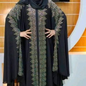 Dubai Cherry Borka with Hijab