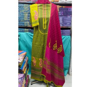 New Exclushive Collection High Qualitiey Cotton Printed Three piece