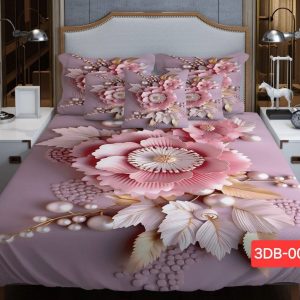 Primium 3D Bedsheet Four Piece Set