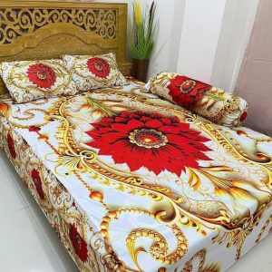 Primium 3D Bedsheet Four Piece Set