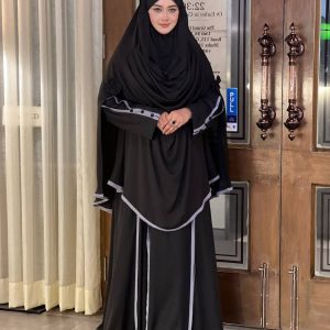 Tunisian Khimar+Borkha Set