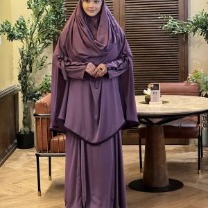Tunisian Khimar+Borkha Set