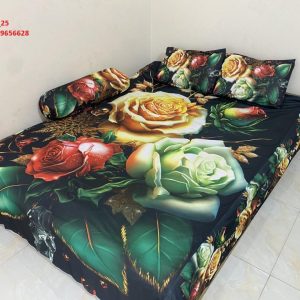 Primium 3D Bedsheet Four Piece Set