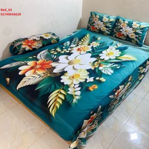 Primium 3D Bedsheet Four Piece Set