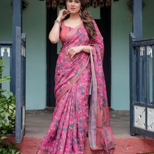 Chanduri Silk Sharee