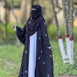 Premium Embroidery Pookie Abaya