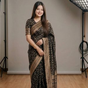 Japani Silk Sharee with Blouse Piece