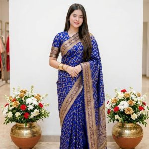 Japani Silk Sharee with Blouse Piece